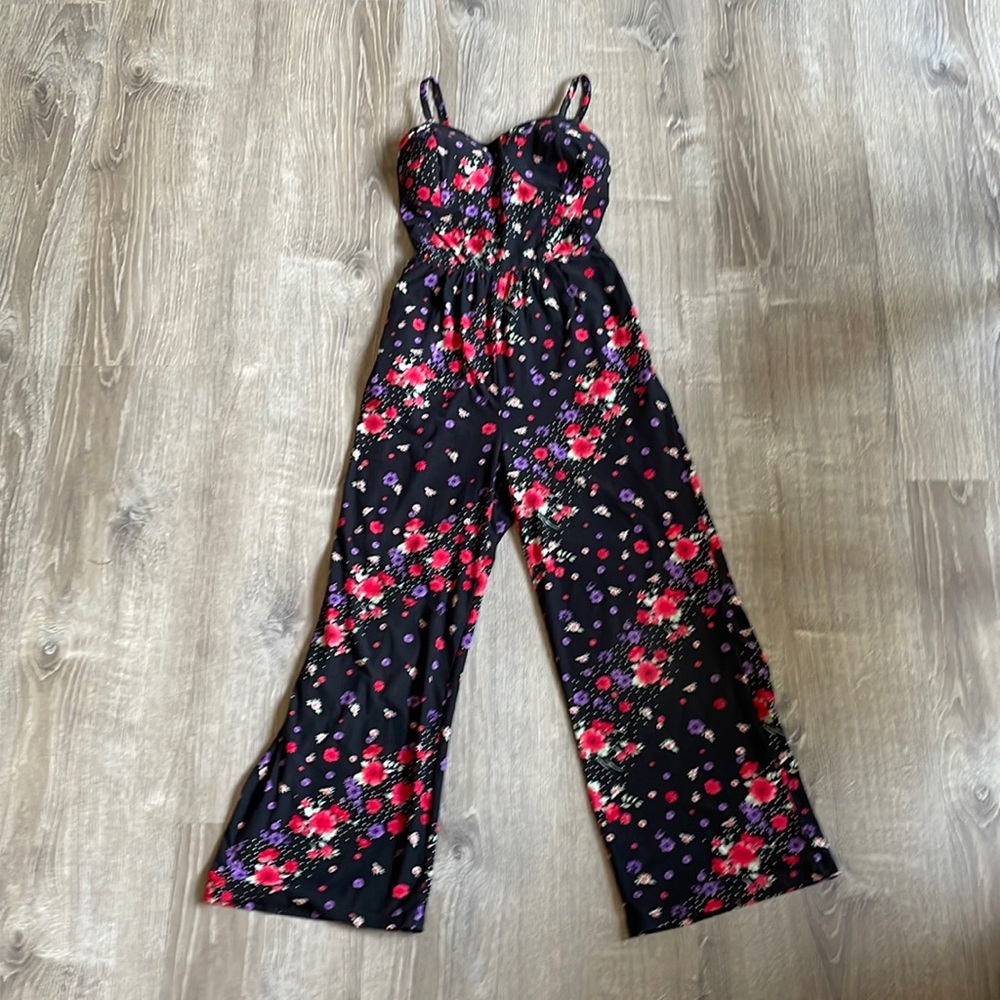 Floral jumpsuit XS